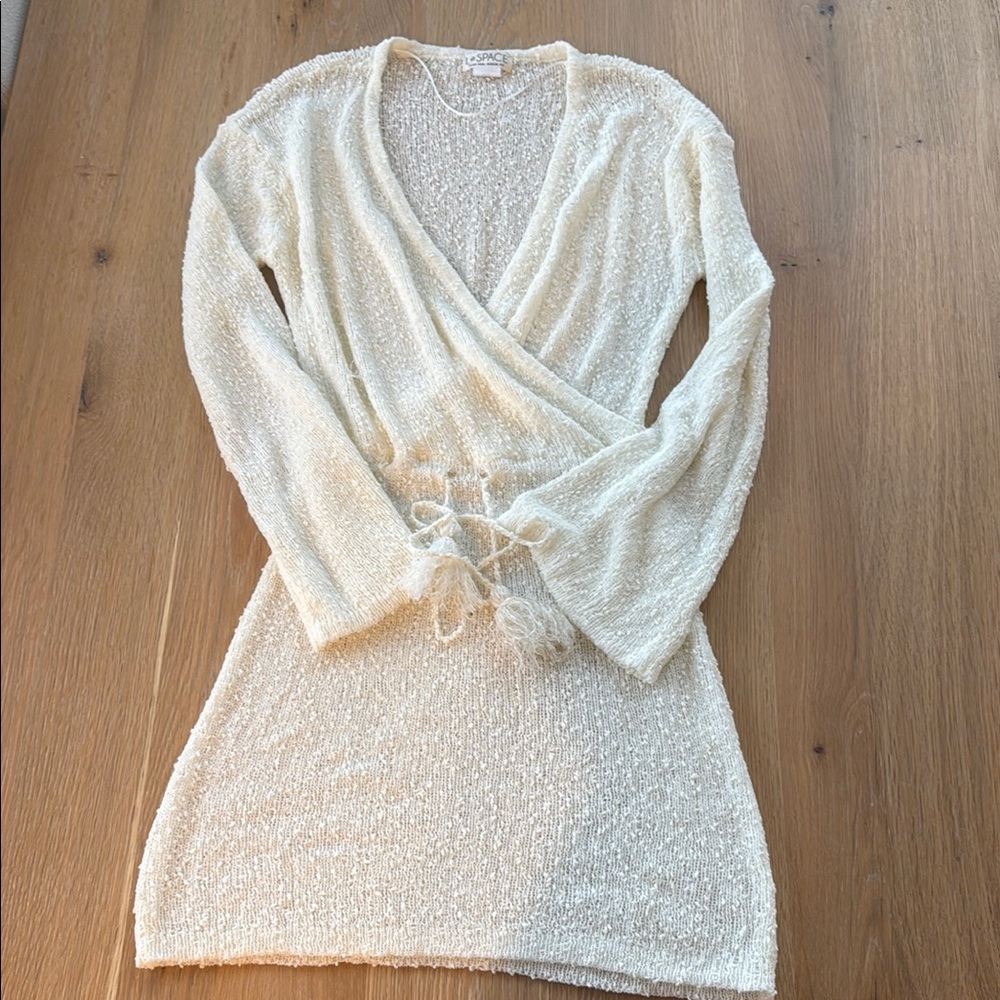L*Space Topenga cover up mini dress